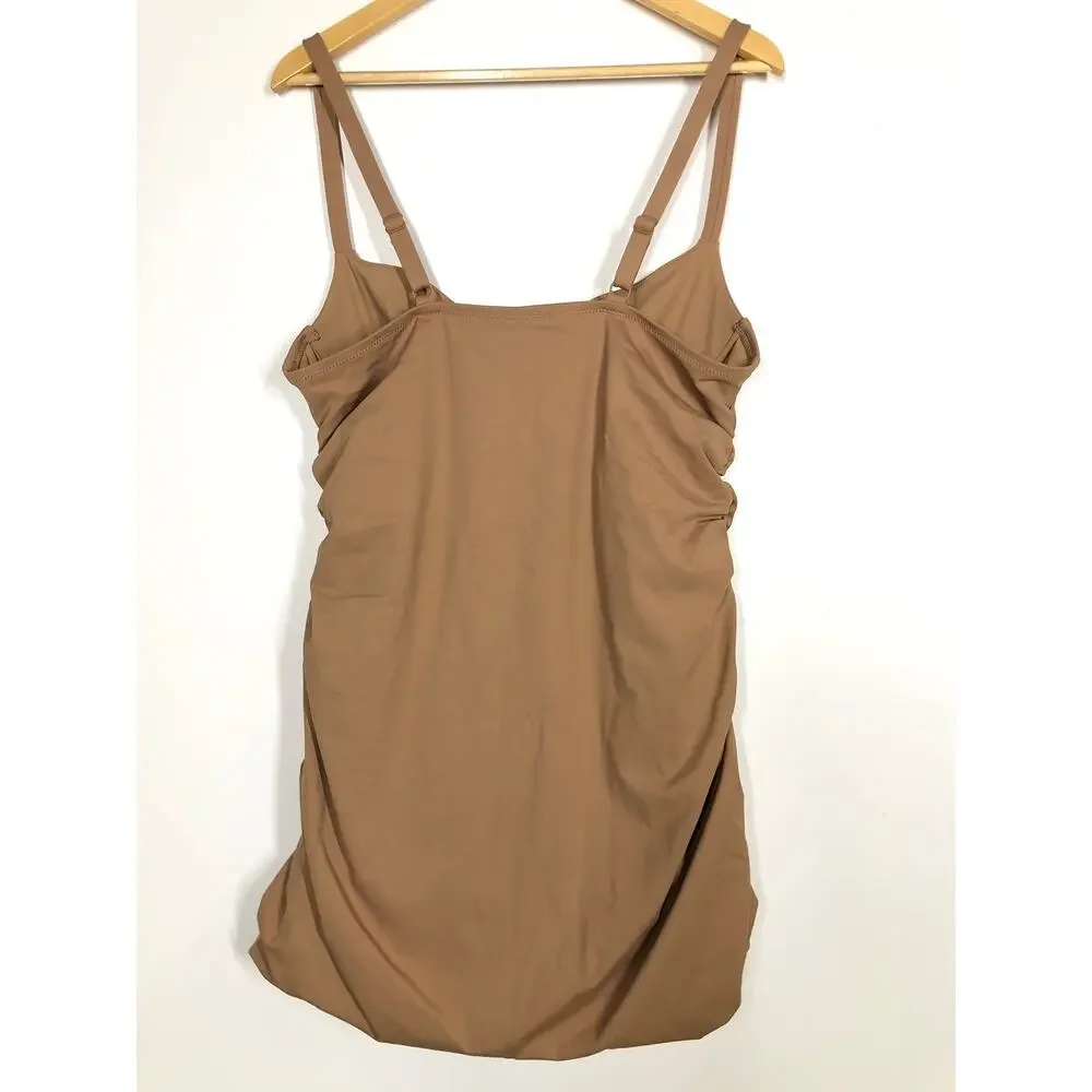 Skims Sculpting Swim Ruched One Piece Sienna NWT Size 2X